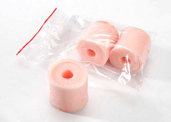 Air filter and pre-filter inserts, foam (high-volume) (3) (pre-oiled, assembled) (TRX 2.5, 2.5R, 3.3)